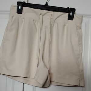 Old Navy Beige Drawstring Shorts